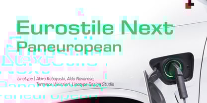 Eurostile Next Paneuropean Font Poster 1